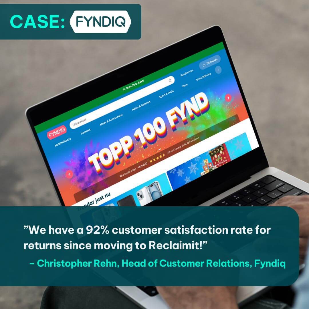 Fyndiq Case 92 Customer Satisfaction For Returns Fyndiq Case 92 Customer Satisfaction For Returns
